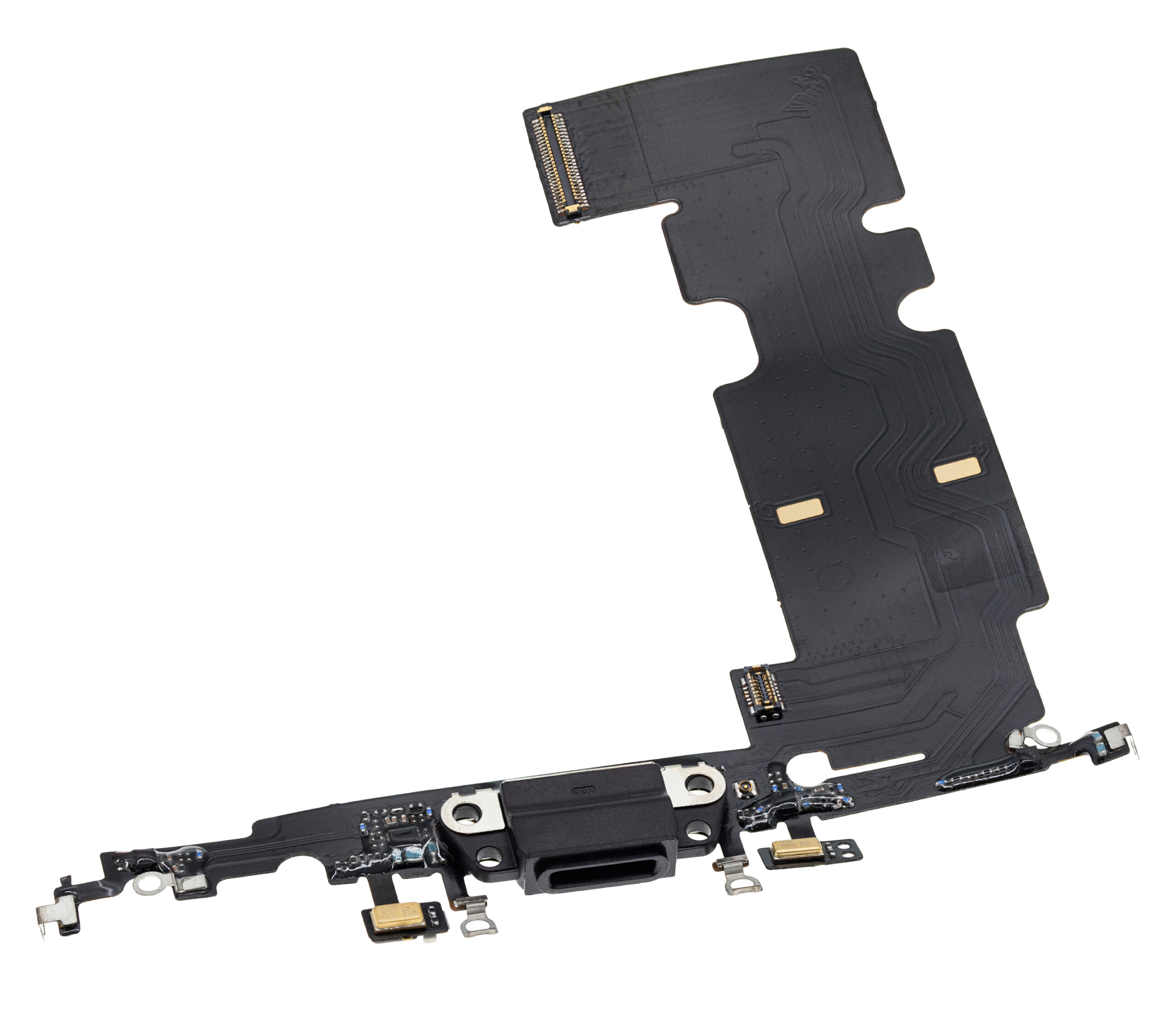Ladebuchse Flexkabel für iPhone 8 Plus (Premium) (Space Gray) – Bild 4