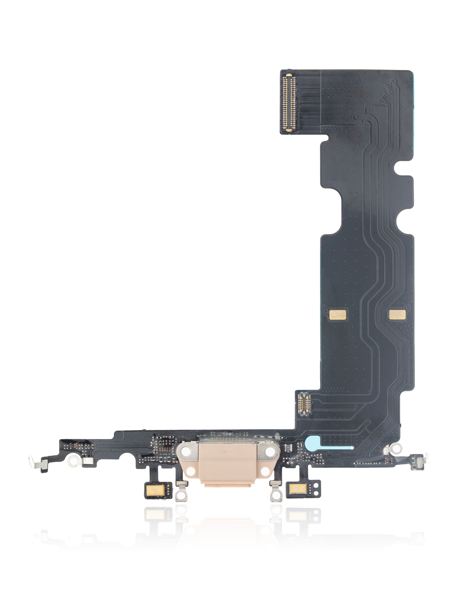 Ladebuchse Flexkabel für iPhone 8 Plus (Premium) (Gold) – Bild 3