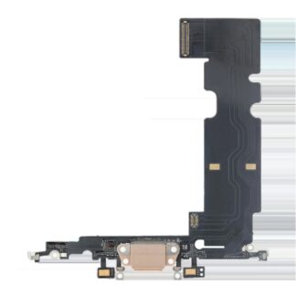 Ladebuchse Flexkabel für iPhone 8 Plus (Premium) (Gold)