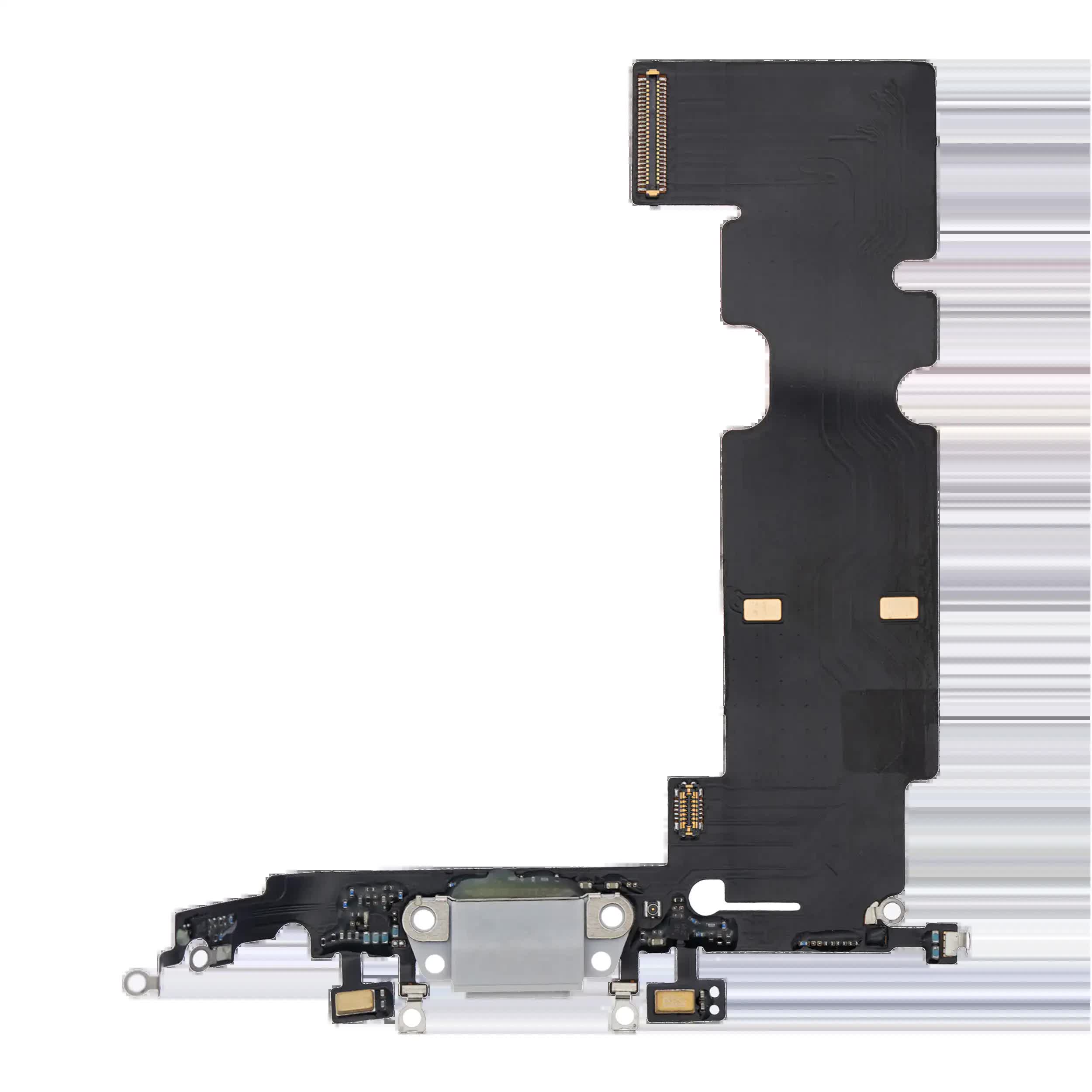 Ladebuchse Flexkabel für iPhone 8 Plus (Premium) (Silver (Silber))
