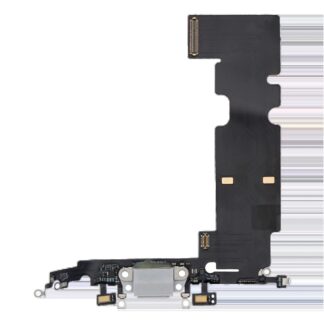 Ladebuchse Flexkabel für iPhone 8 Plus (Aftermarket) (Silver (Silber))