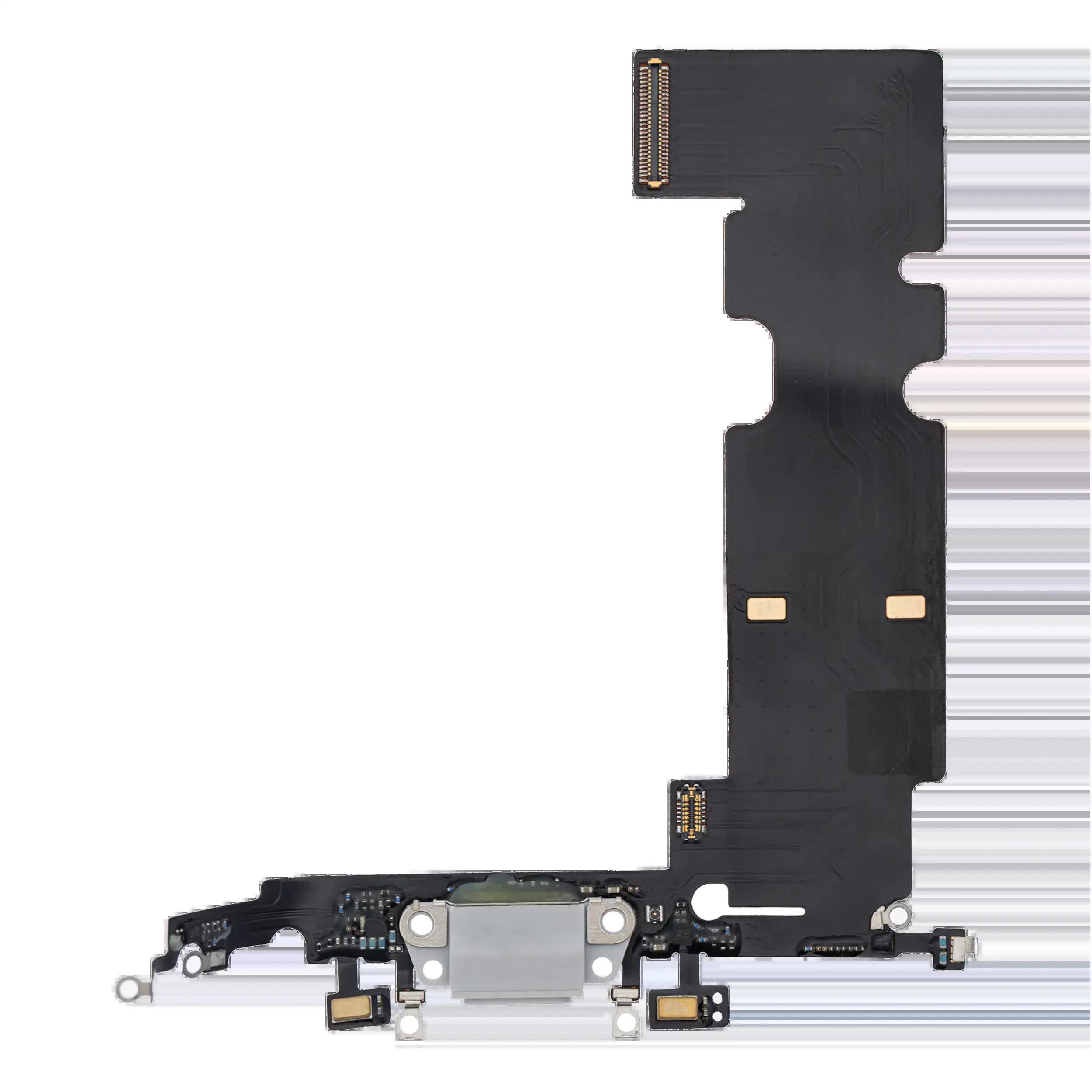 Ladebuchse Flexkabel für iPhone 8 Plus (Aftermarket) (Silver (Silber))