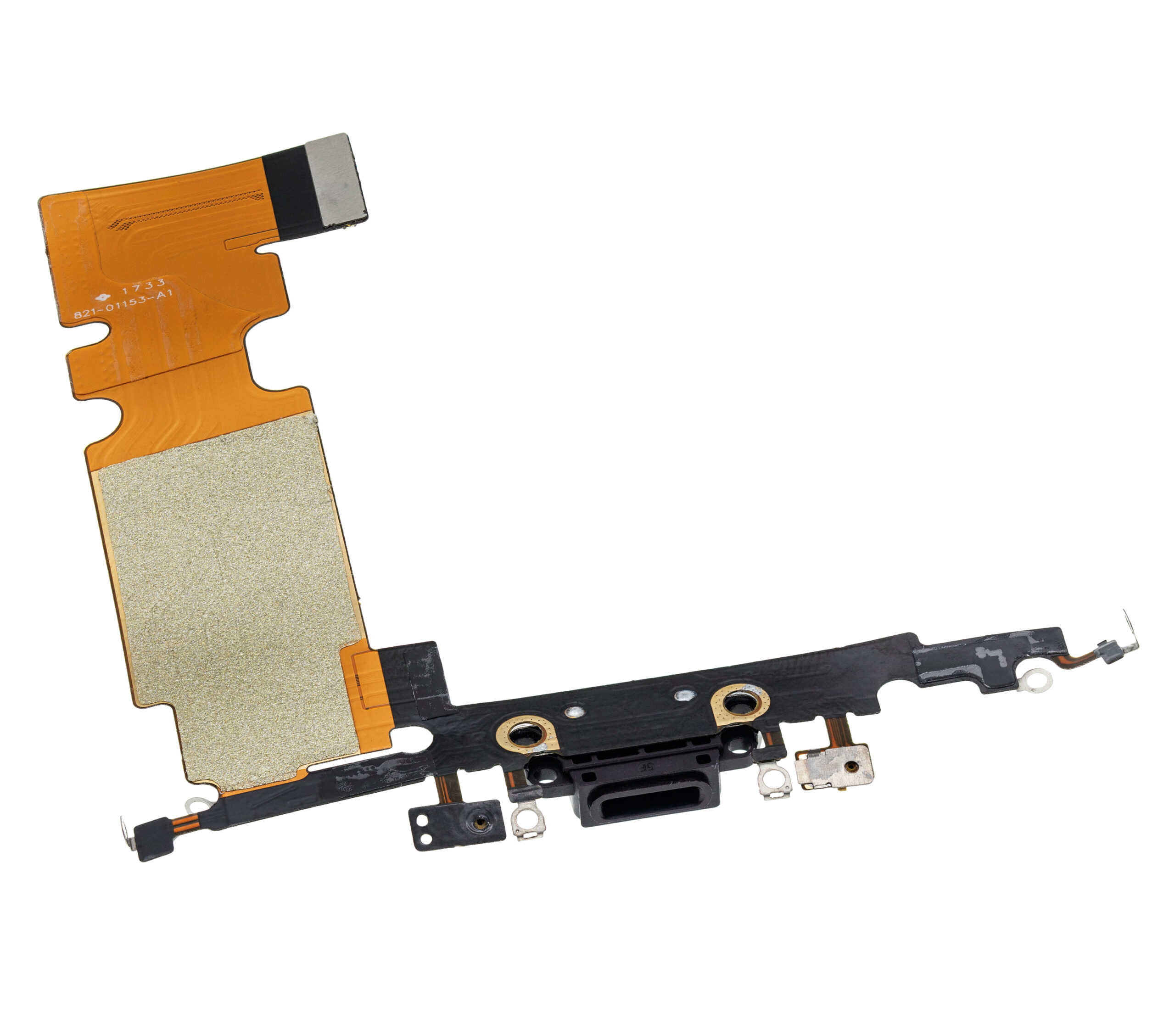 Ladebuchse Flexkabel für iPhone 8 Plus (Aftermarket) (Space Gray) – Bild 4