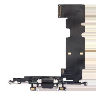 Ladebuchse Flexkabel für iPhone 8 Plus (Aftermarket) (Space Gray)