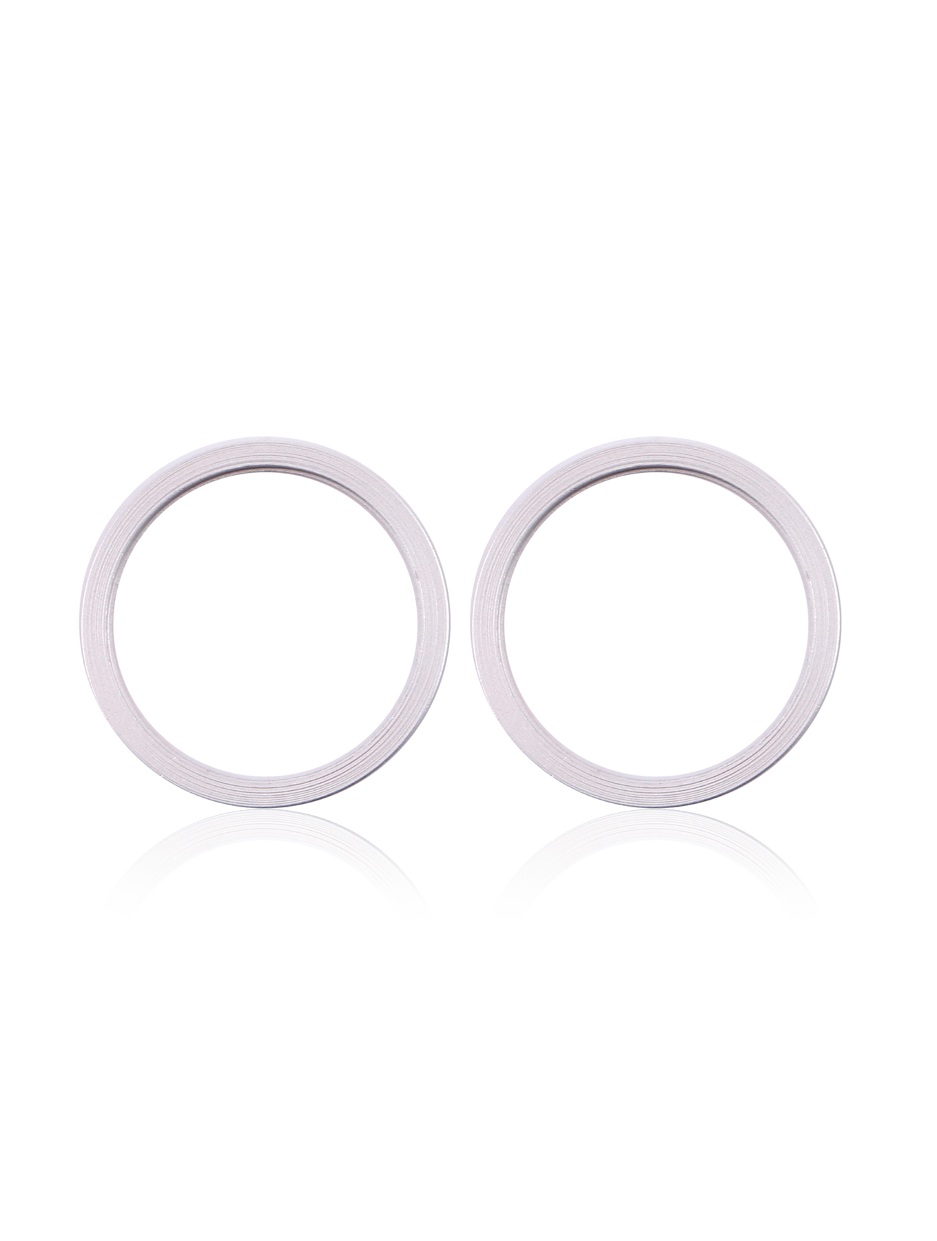 Rückkamera-Blendenring einzeln für iPhone 11 / 12 / 12 Mini (White (Weiß)) (2-teiliges Set) (10er-Pack) – Bild 4