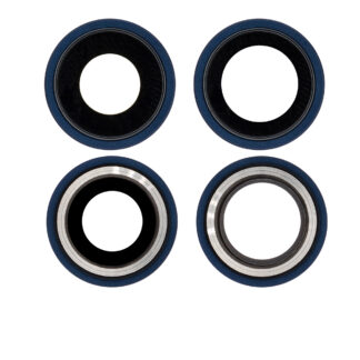 Rückkamera-Glas mit Halterung und Blende für iPhone 12 / 12 Mini (Aftermarket Plus) (Blue (Blau))