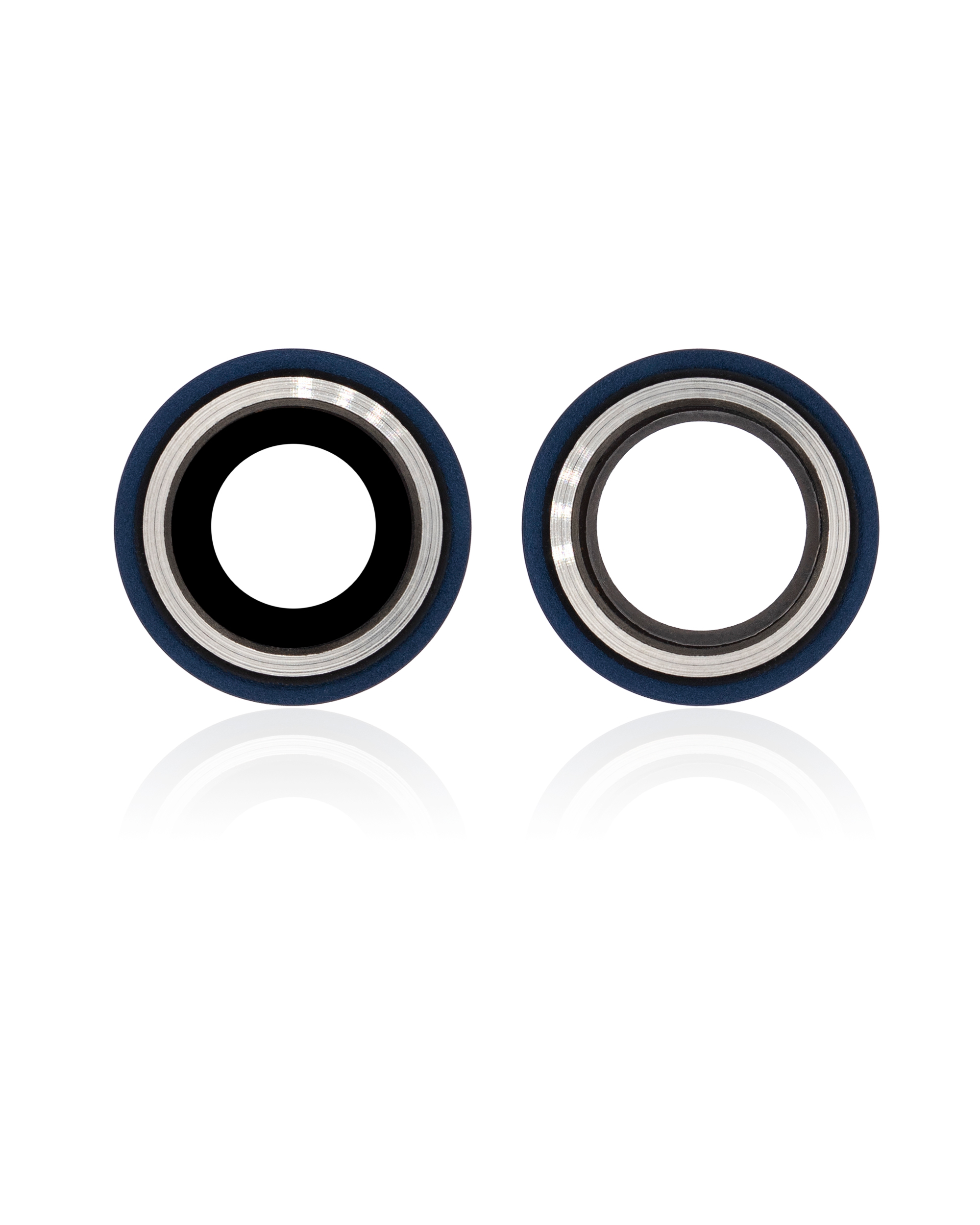 Rückkamera-Glas mit Halterung und Blende für iPhone 12 / 12 Mini (Aftermarket Plus) (Blue (Blau)) – Bild 4