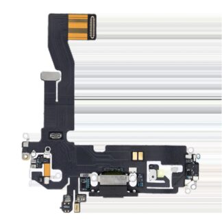 Ladebuchse Flexkabel für iPhone 12 / 12 Pro (Aftermarket Plus) (Graphite)