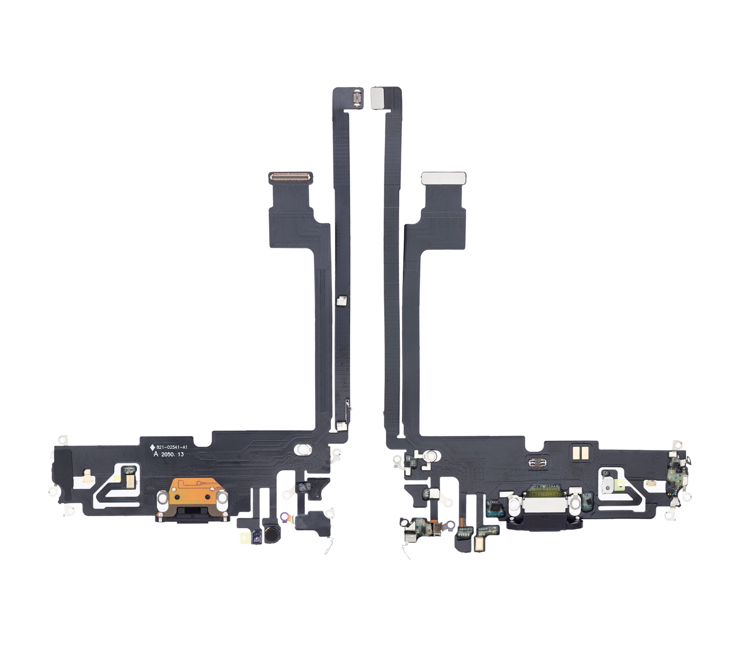 Ladebuchse Flexkabel für iPhone 12 Pro Max (Aftermarket Plus) (Graphite) – Bild 2