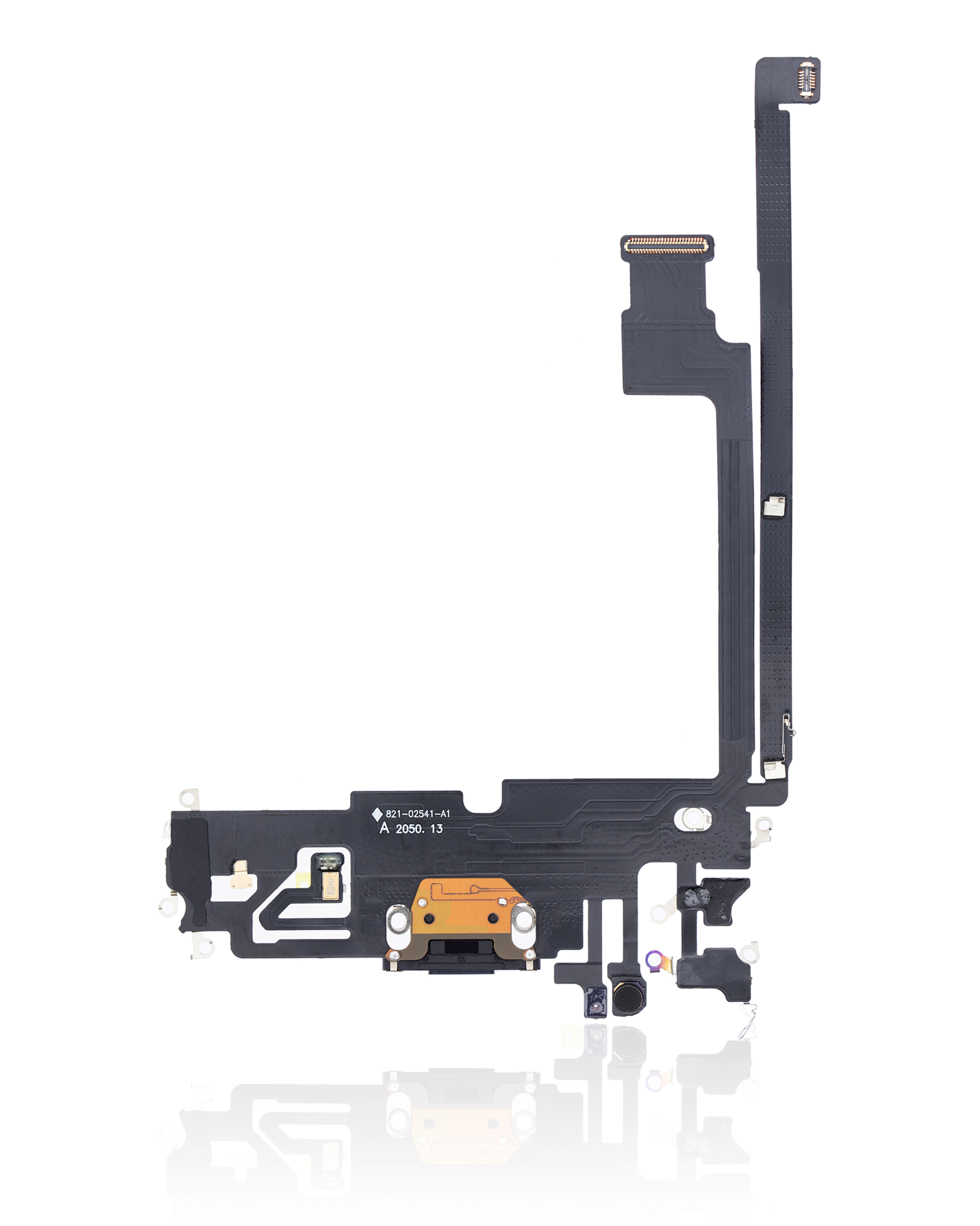 Ladebuchse Flexkabel für iPhone 12 Pro Max (Aftermarket Plus) (Graphite) – Bild 3