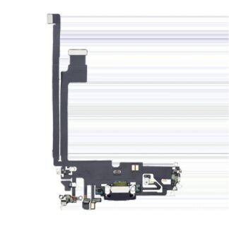 Ladebuchse Flexkabel für iPhone 12 Pro Max (Aftermarket Plus) (Graphite)