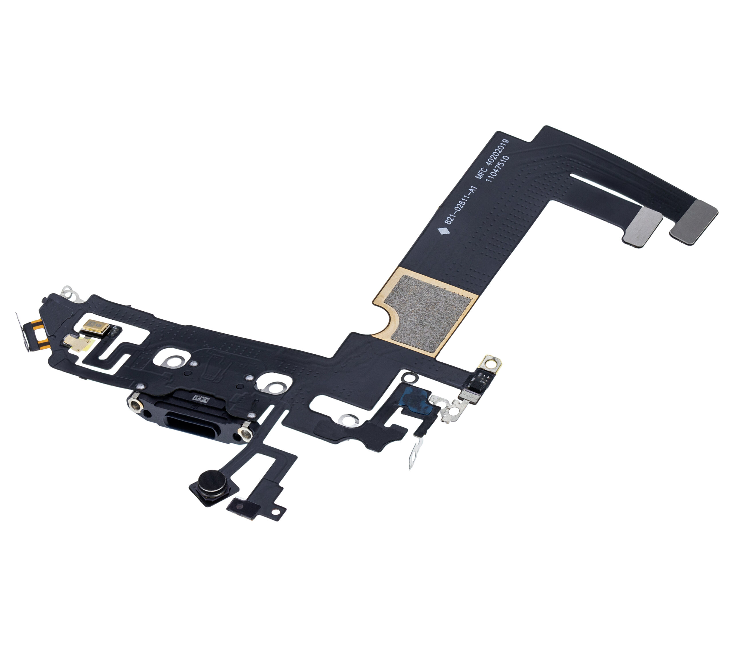 Ladebuchse Flexkabel für iPhone 12 Mini (Aftermarket Plus) (Black (Schwarz)) – Bild 4