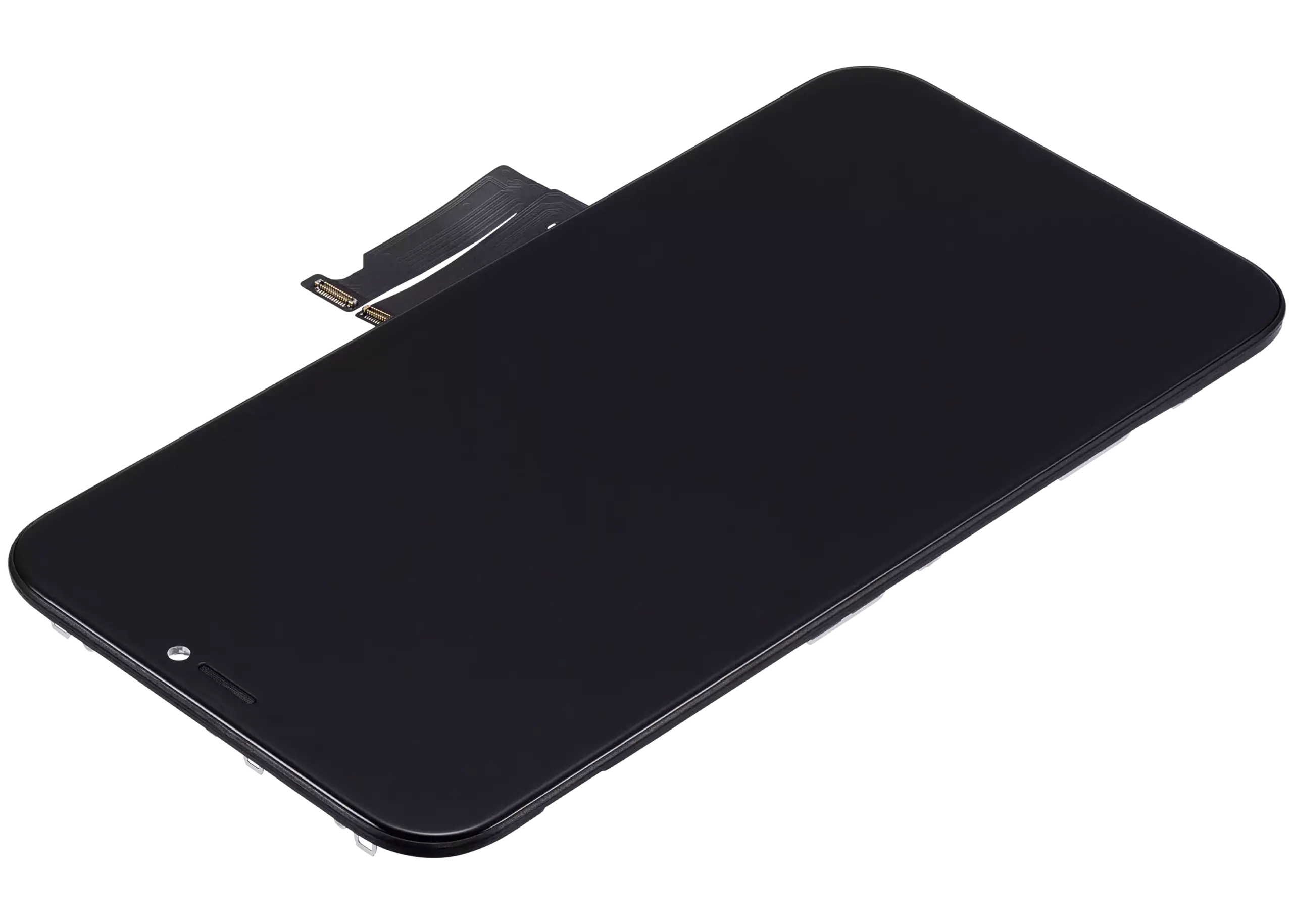 LCD Display mit Stahlplatte vormontiert für iPhone XR (Aftermarket / Incell) – Bild 4