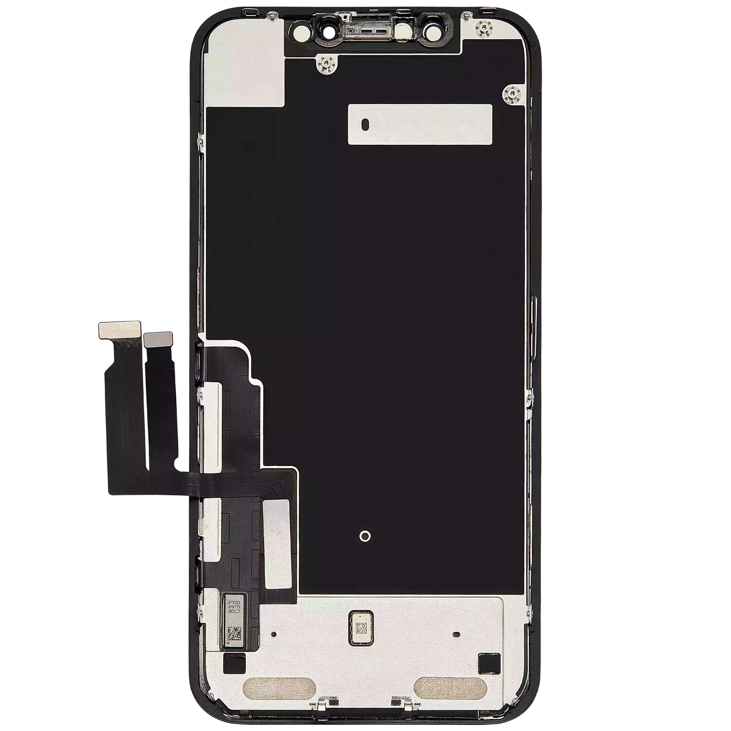 LCD Display mit Stahlplatte vormontiert für iPhone XR (professionell aufgearbeitet) – Bild 3