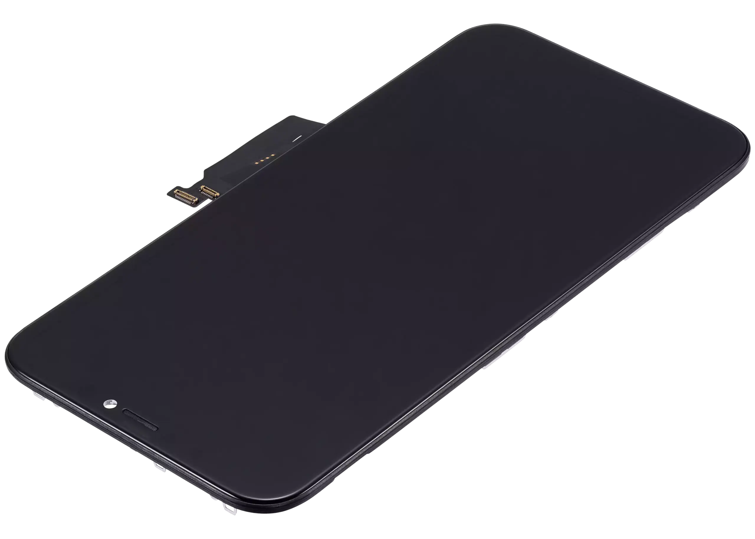 LCD Display mit Stahlplatte vormontiert für iPhone XR (professionell aufgearbeitet) – Bild 4