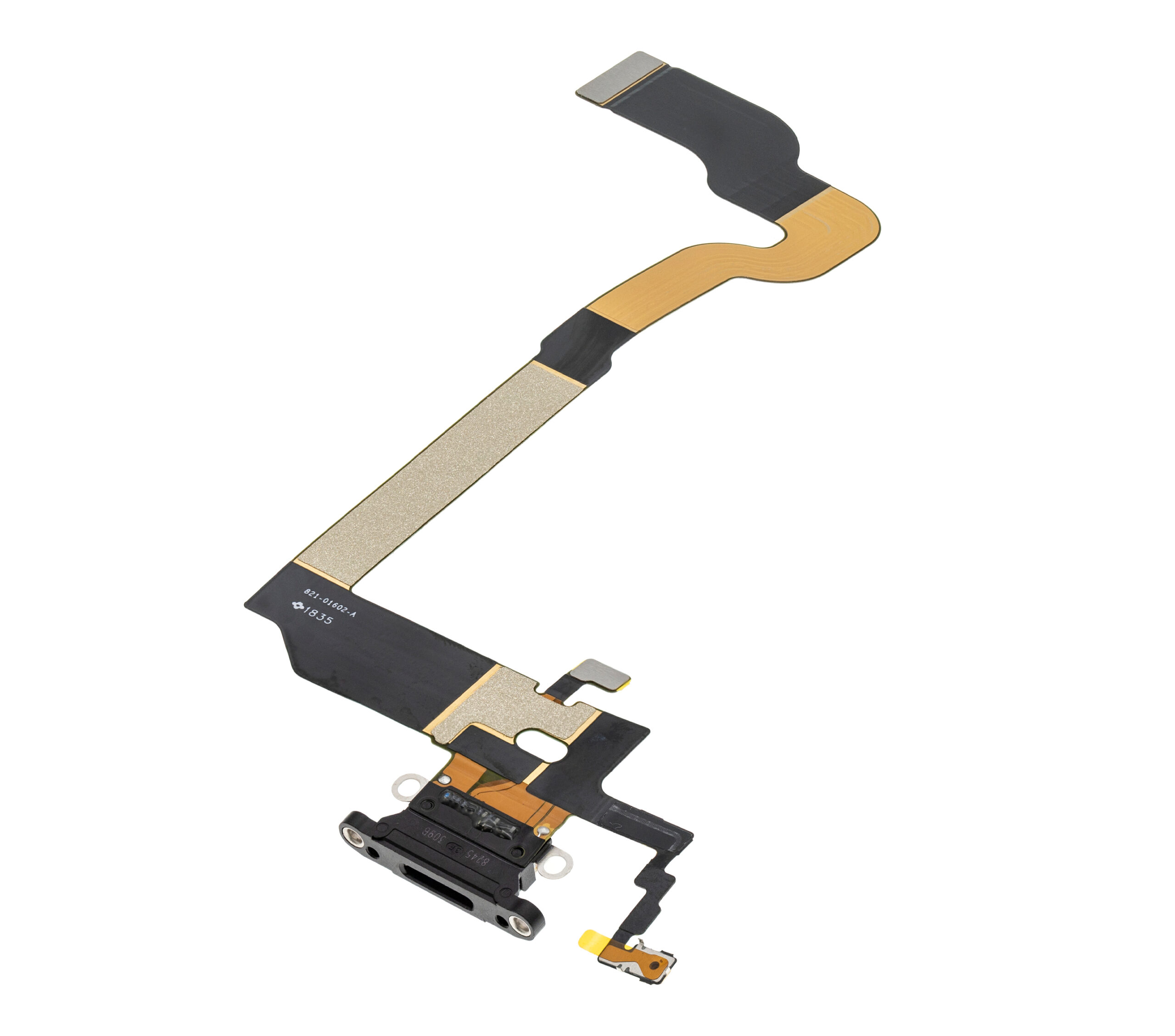 Ladebuchse Flexkabel für iPhone X (Premium) (Space Gray) – Bild 4
