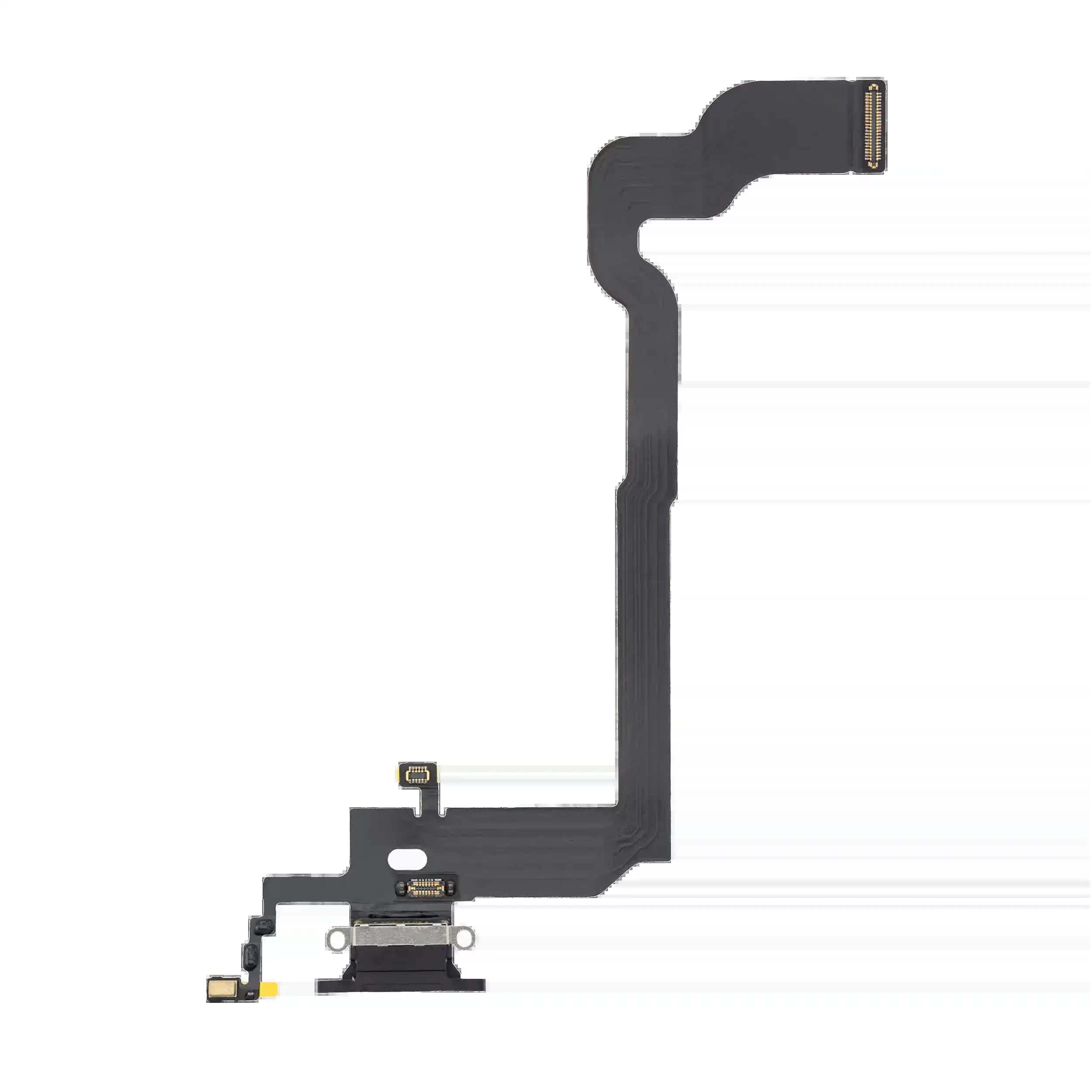 Ladebuchse Flexkabel für iPhone X (Premium) (Space Gray)