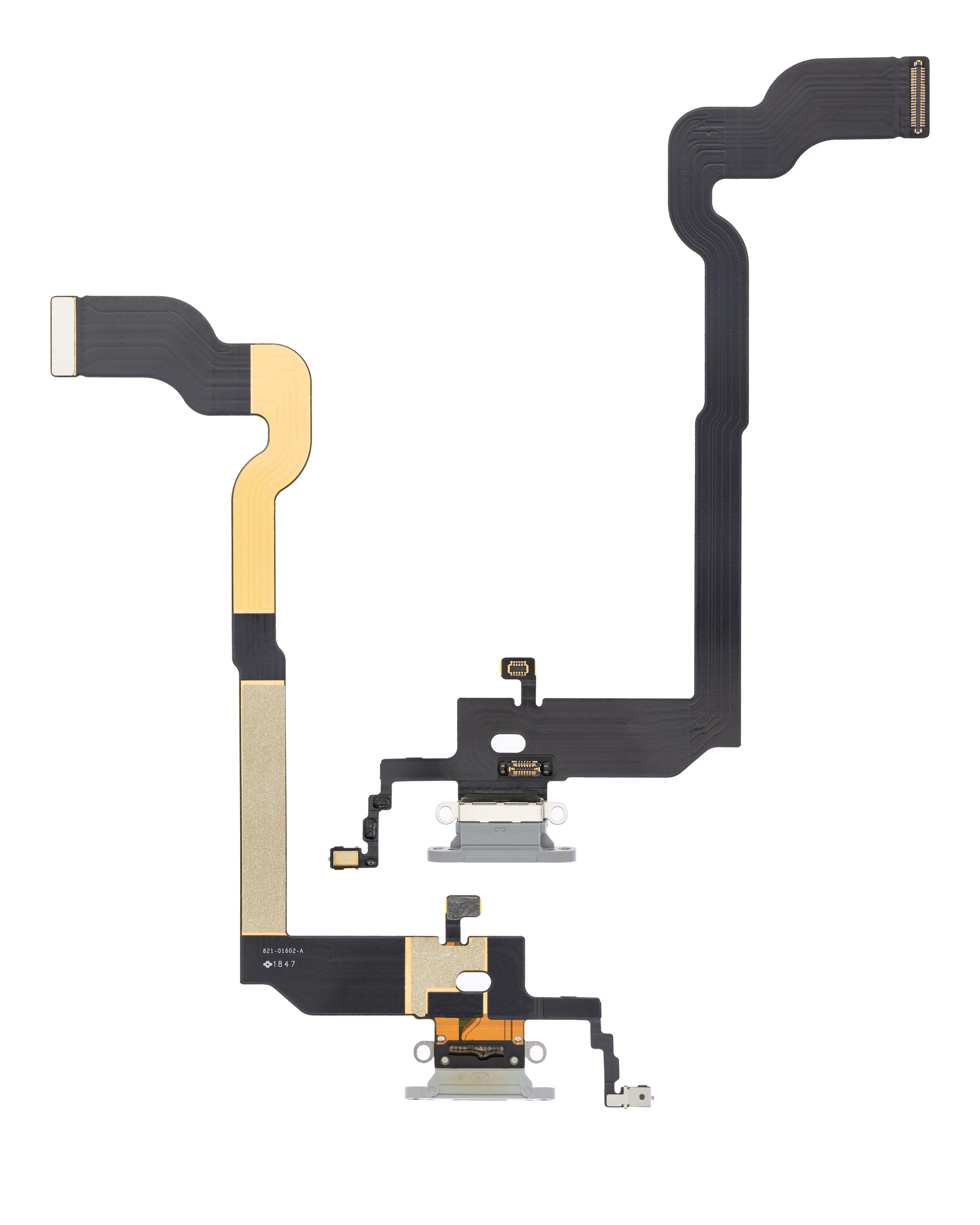 Ladebuchse Flexkabel für iPhone X (Premium) (Silver (Silber)) – Bild 2