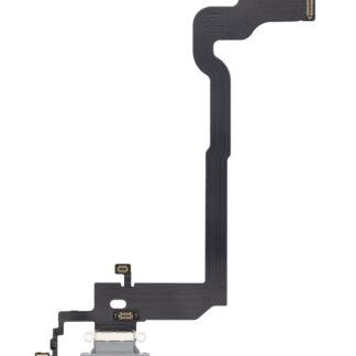 Ladebuchse Flexkabel für iPhone X (Premium) (Silver (Silber))