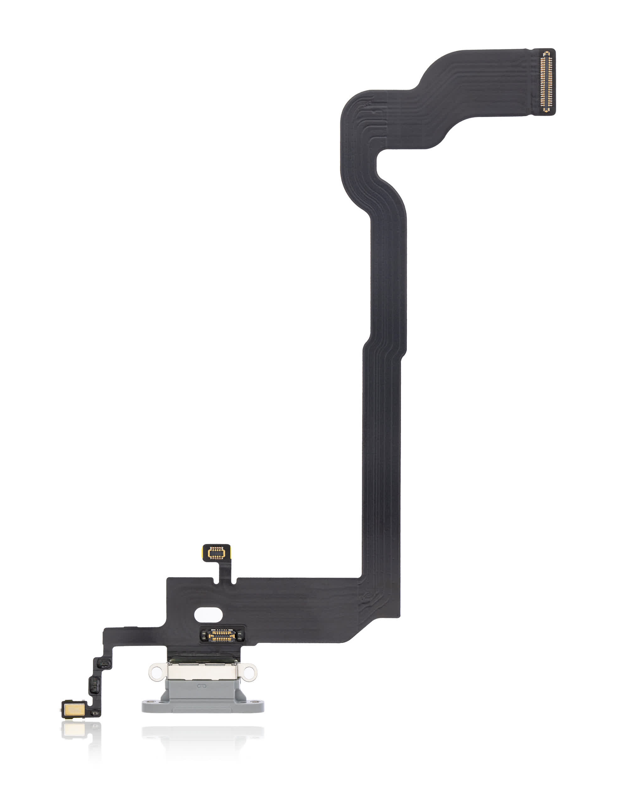 Ladebuchse Flexkabel für iPhone X (Premium) (Silver (Silber))