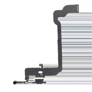 Ladebuchse Flexkabel für iPhone XS (Premium) (Space Gray)