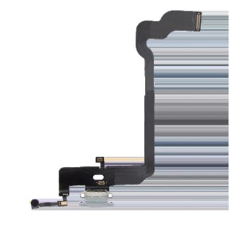Ladebuchse Flexkabel für iPhone XS (Premium) (Silver (Silber))