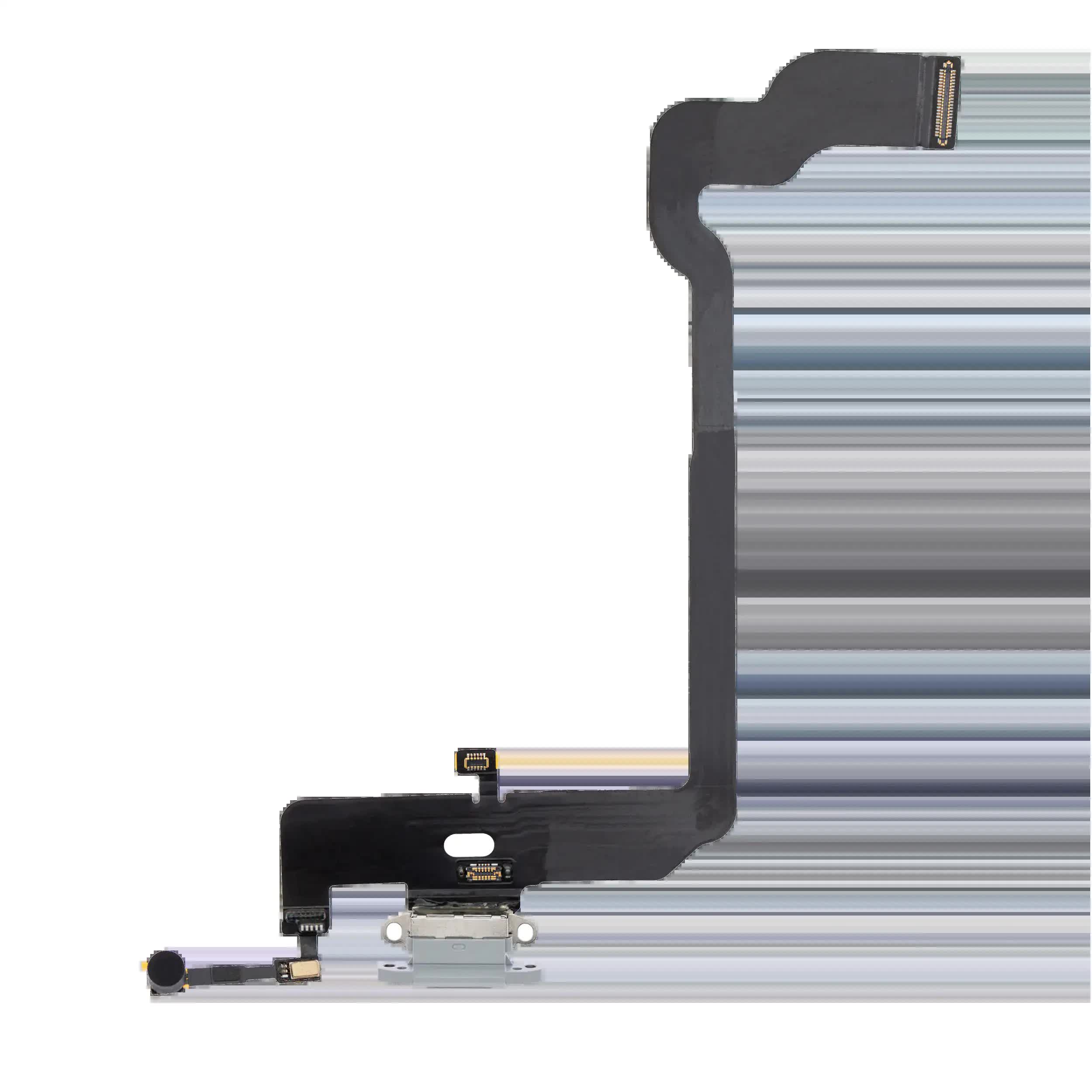 Ladebuchse Flexkabel für iPhone XS (Premium) (Silver (Silber))