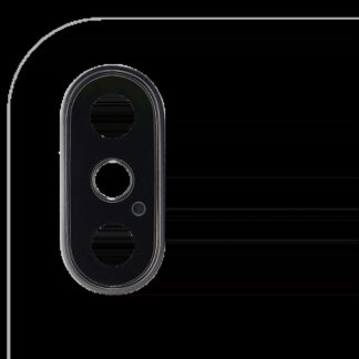 Rückkamera-Glas mit Halterung und Blende für iPhone XS / XS Max (Silver (Silber))