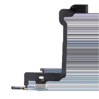 Ladebuchse Flexkabel für iPhone XS (Aftermarket) (Silver (Silber))