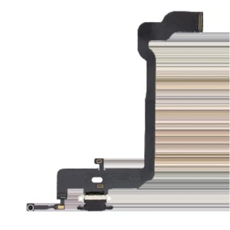 Ladebuchse Flexkabel für iPhone XS (Aftermarket) (Space Gray)