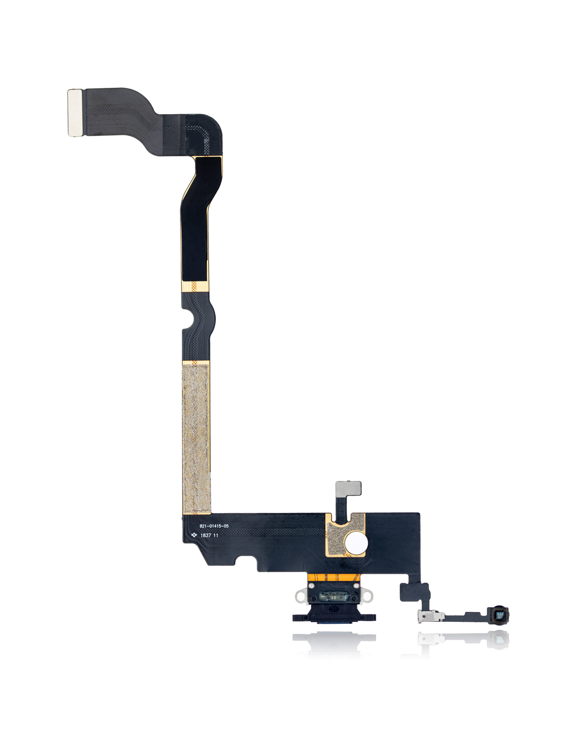 Ladebuchse Flexkabel für iPhone XS Max (Premium) (Space Gray) – Bild 3