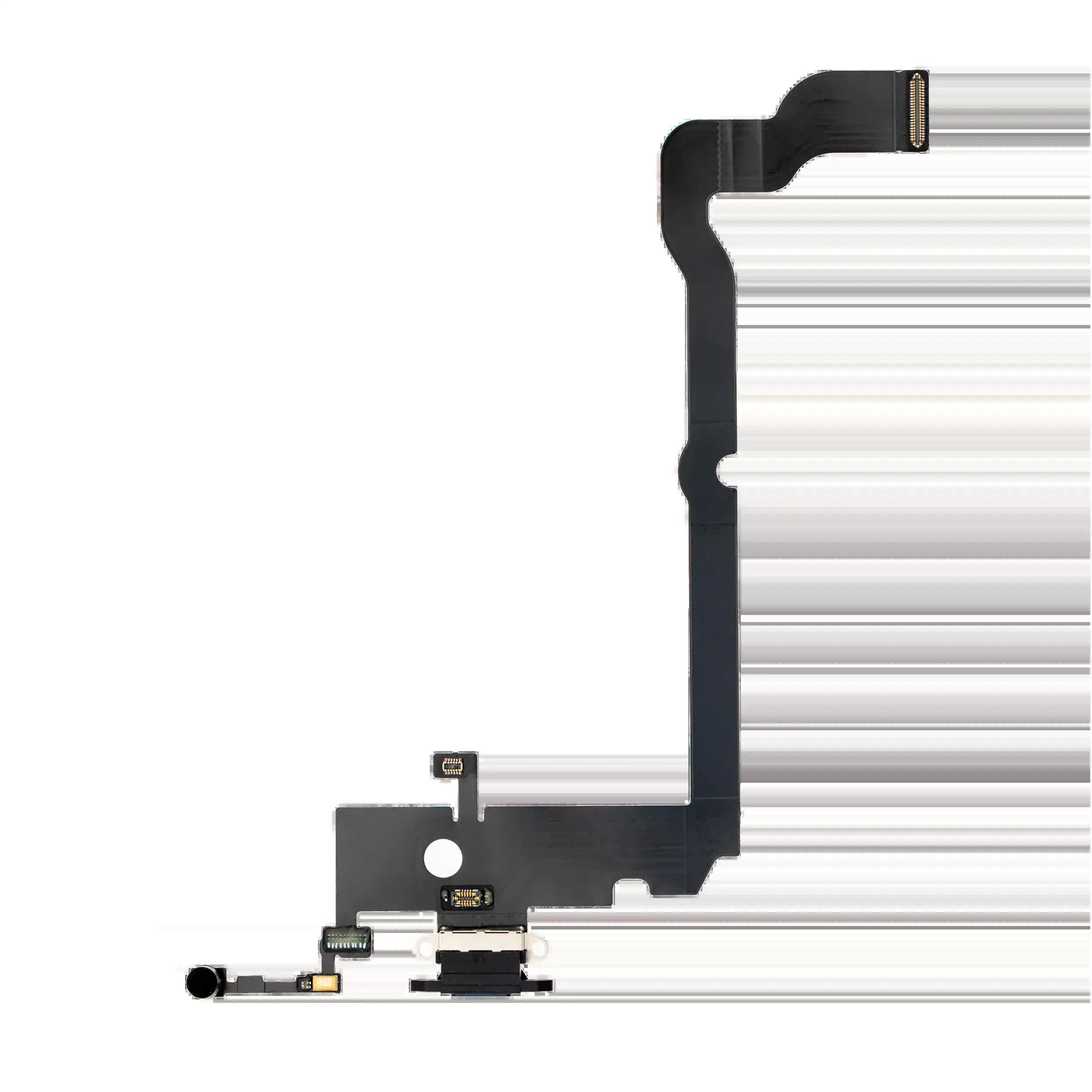 Ladebuchse Flexkabel für iPhone XS Max (Premium) (Space Gray)
