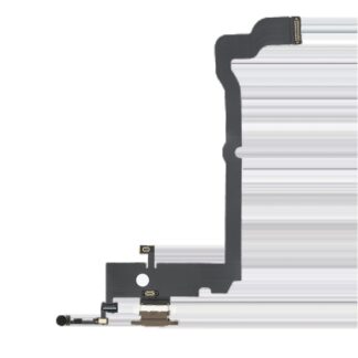 Ladebuchse Flexkabel für iPhone XS Max (Premium) (Gold)