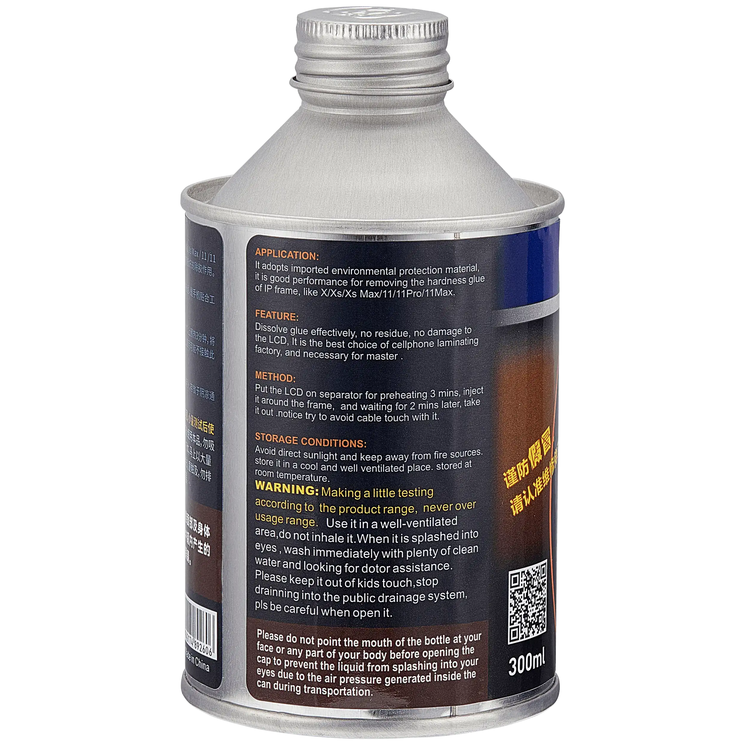 iClean3 Rahmen Kleber Remover 250ml (Mechanic) – Bild 3