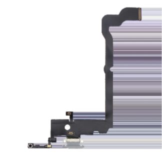 Ladebuchse Flexkabel für iPhone XS Max (Aftermarket) (Silver (Silber))