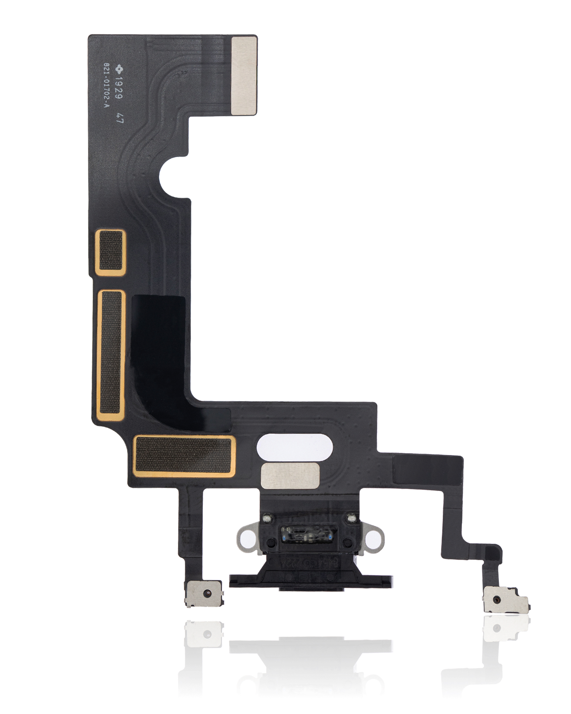 Ladebuchse Flexkabel für iPhone XR (Premium) (Black (Schwarz)) – Bild 3
