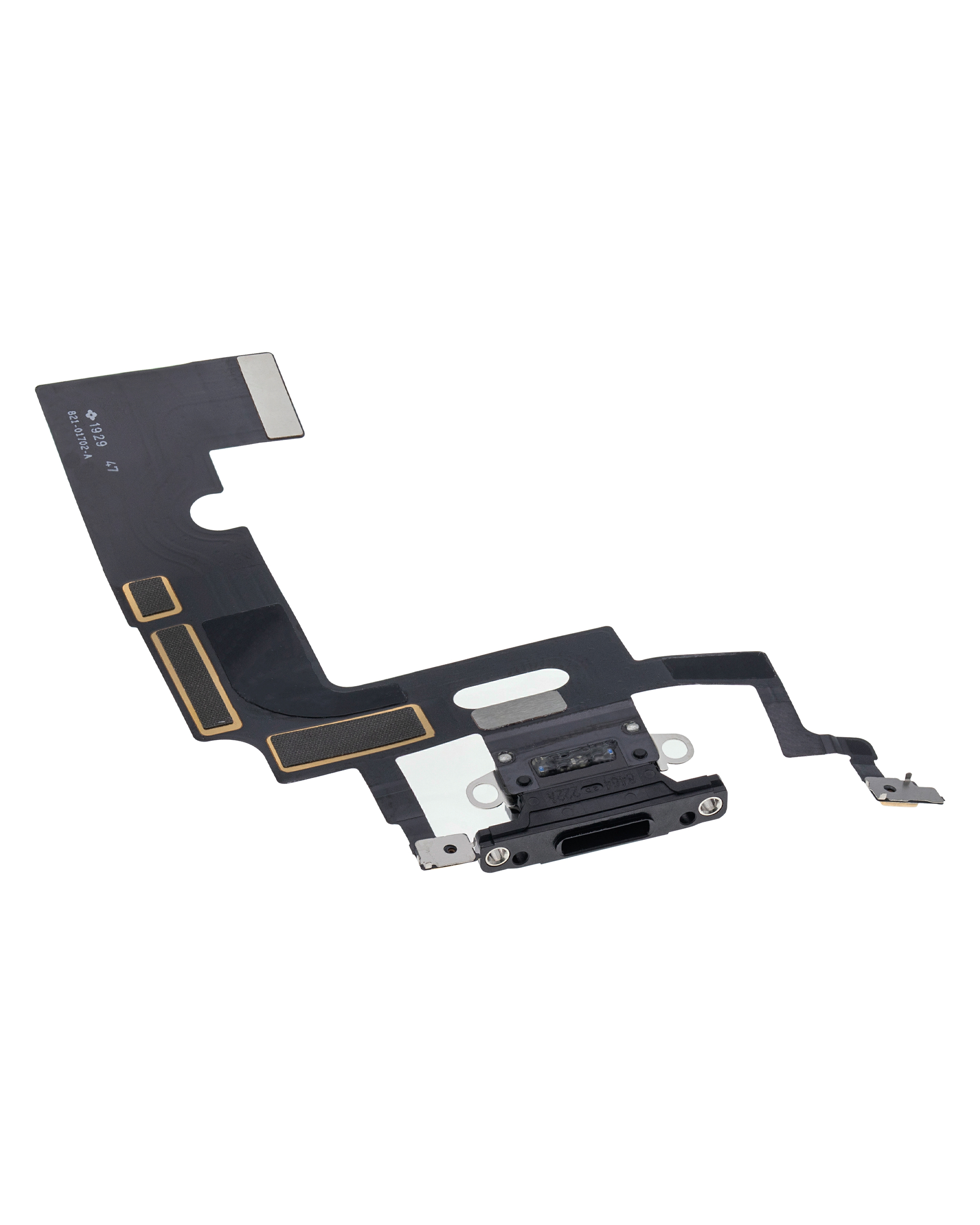 Ladebuchse Flexkabel für iPhone XR (Premium) (Black (Schwarz)) – Bild 4