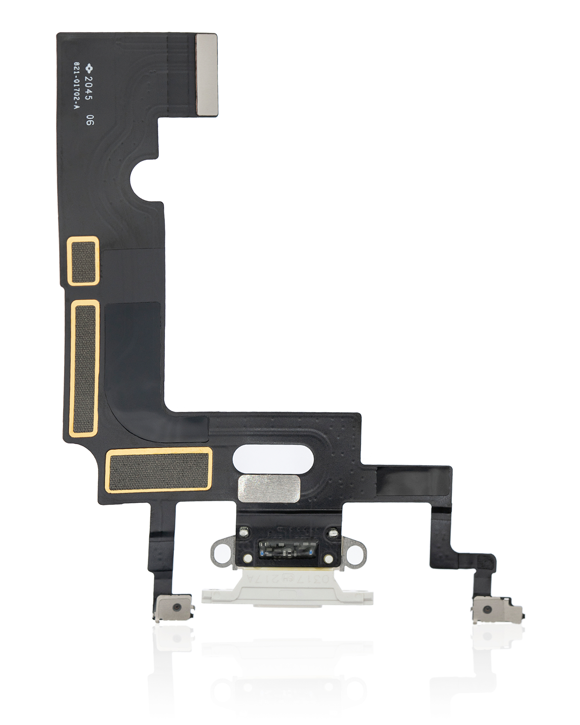 Ladebuchse Flexkabel für iPhone XR (Premium) (White (Weiß)) – Bild 3