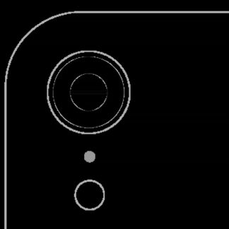 Rückkamera-Glas (nur Glas) mit Klebefolie für iPhone XR (Aftermarket Plus) (10er-Pack)