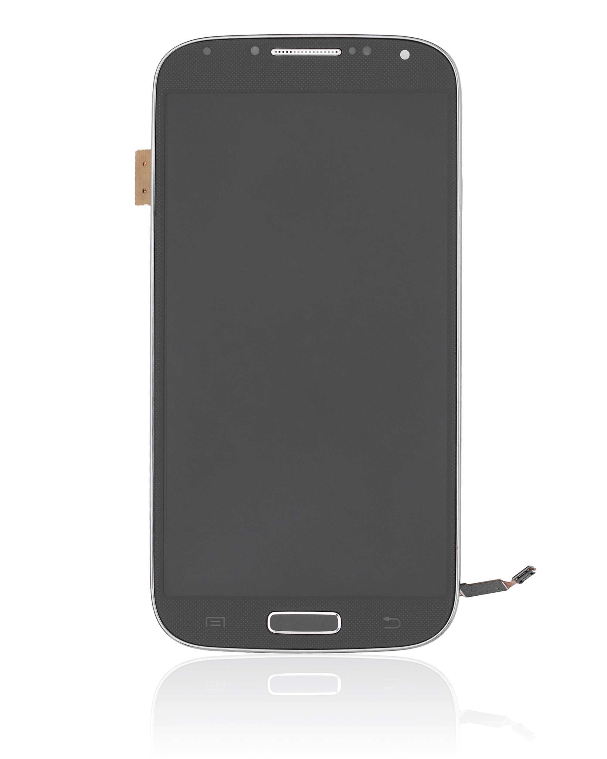 OLED Display mit Rahmen für Samsung Galaxy S4 (i9505 / L720T) (International / Sprint (GSM Model) (professionell aufgearbeitet) (Black (Schwarz)) – Bild 3