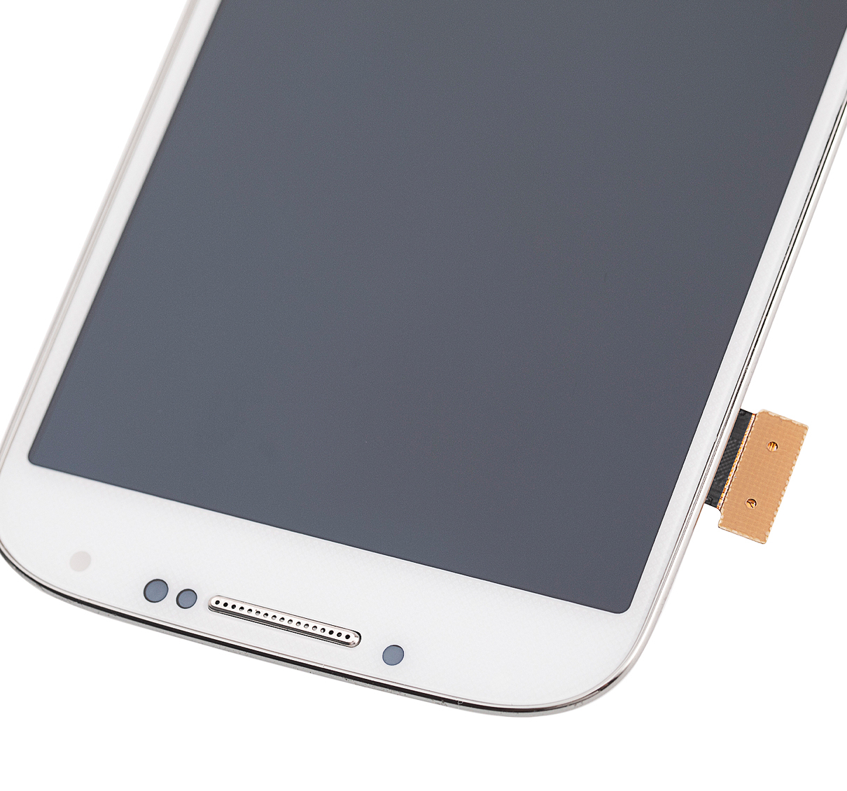 OLED Display mit Rahmen für Samsung Galaxy S4 (i9505 / L720T) (International / Sprint (GSM Model) (professionell aufgearbeitet) (White (Weiß)) – Bild 3