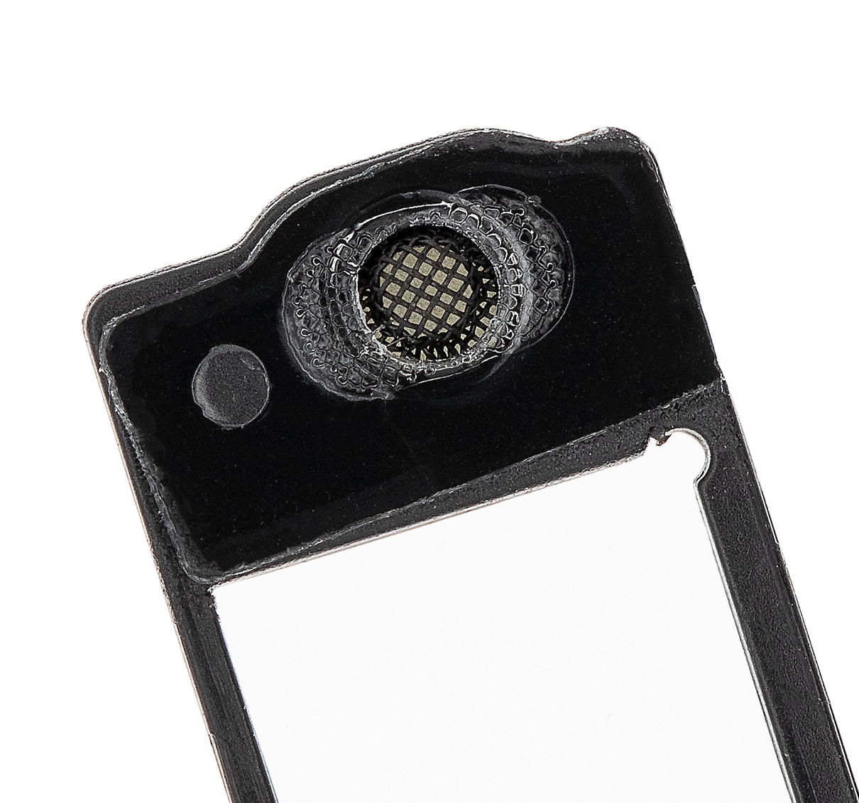 Flash Light / Power Flex Halterung mit Microphone Mesh für iPhone XR (Black (Schwarz)) (10er-Pack) – Bild 3