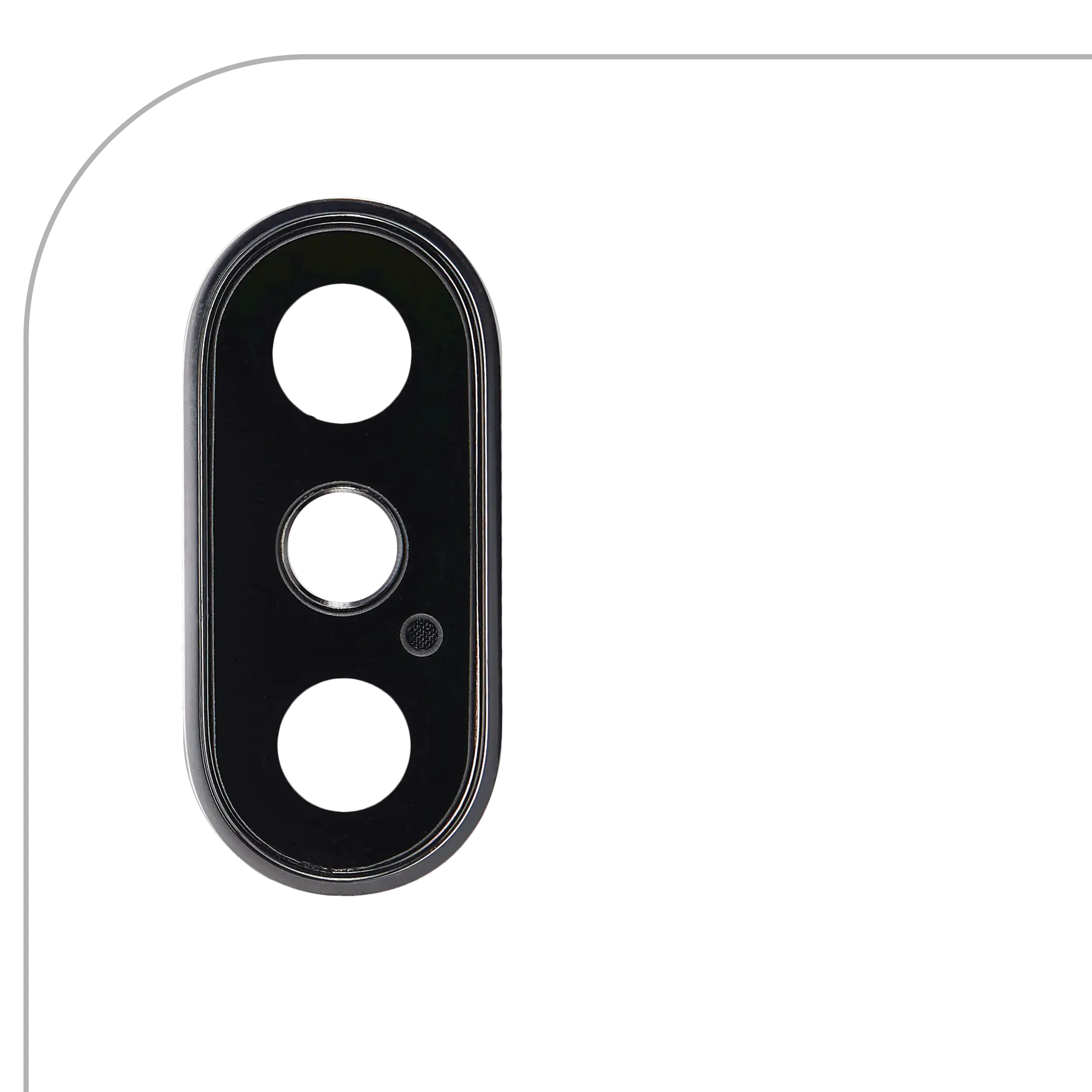 Rückkamera-Glas (nur Glas) mit Klebefolie für iPhone XS / XS Max (10er-Pack) (Aftermarket Plus) – Bild 6