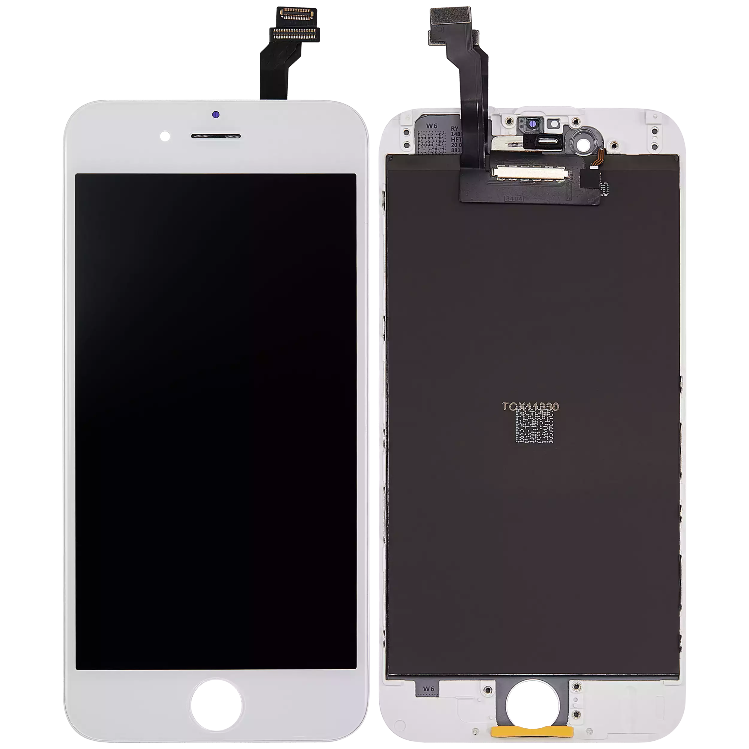 LCD Display für iPhone 6 (Aftermarket) (White (Weiß)) – Bild 2