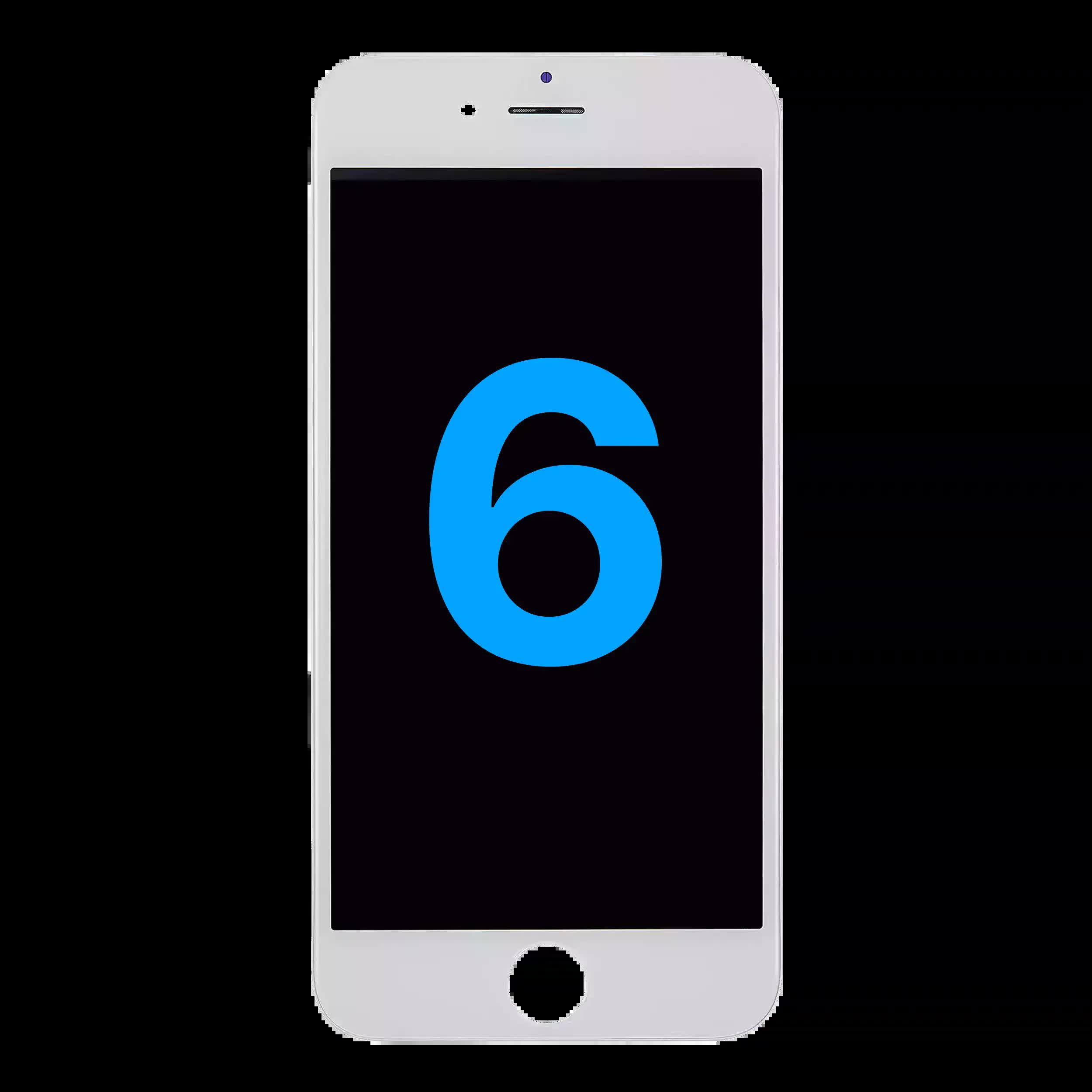 LCD Display für iPhone 6 (Aftermarket) (White (Weiß))