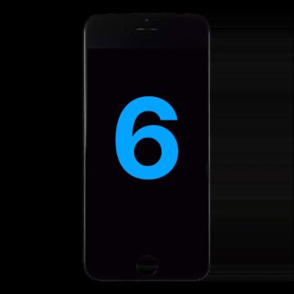 LCD Display für iPhone 6 (Aftermarket) (Black (Schwarz))