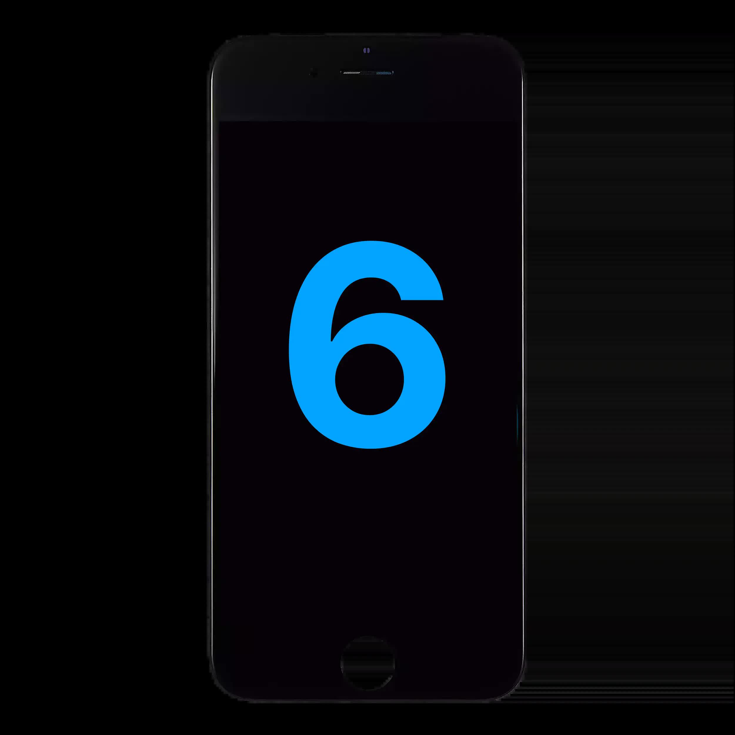 LCD Display für iPhone 6 (Aftermarket) (Black (Schwarz))