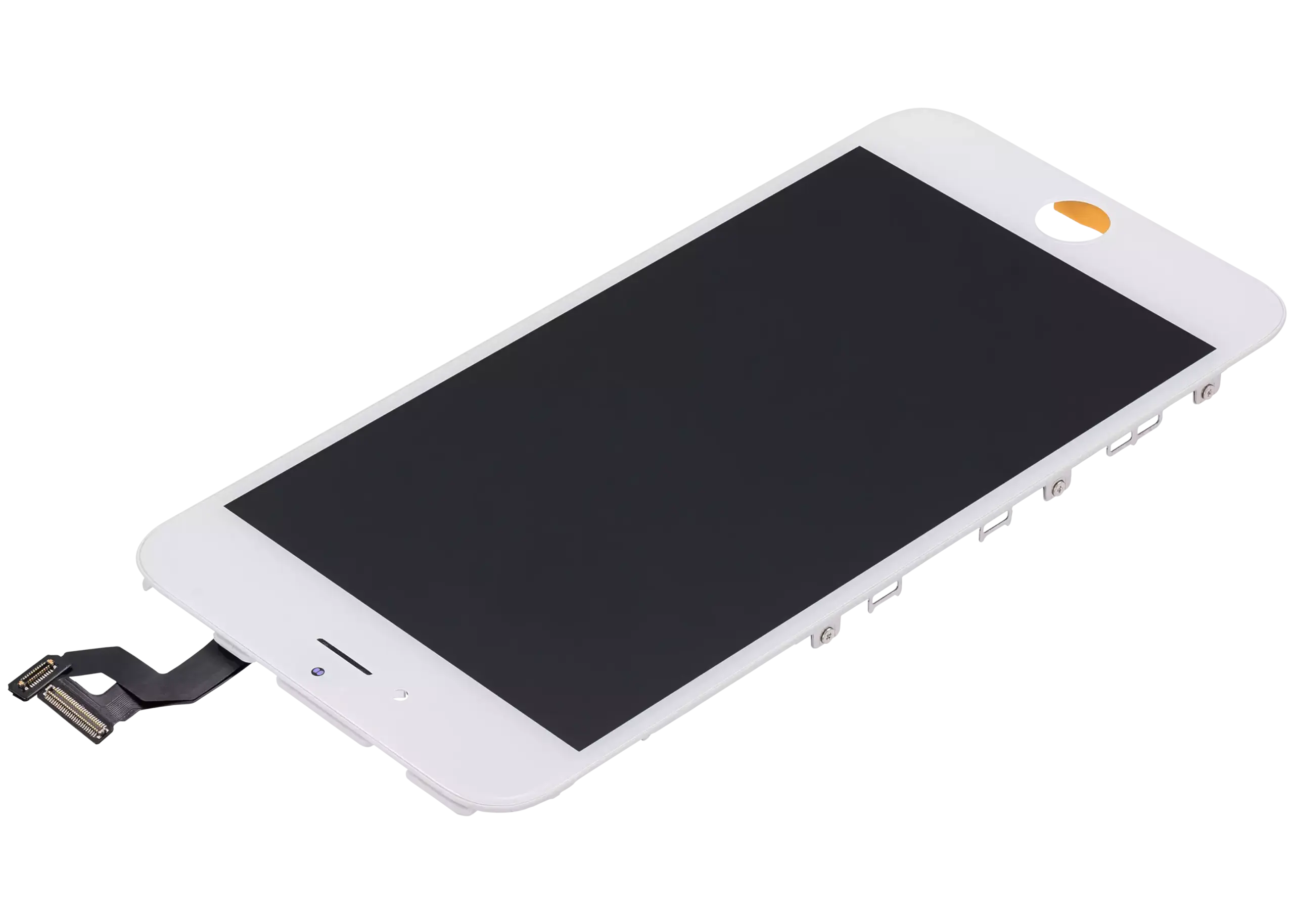 LCD Display mit Stahlplatte für iPhone 6S Plus (Aftermarket) (White (Weiß)) – Bild 4