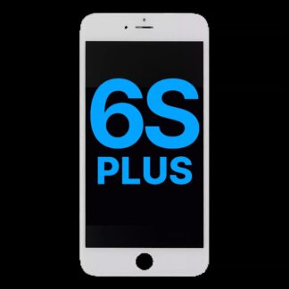 LCD Display mit Stahlplatte für iPhone 6S Plus (Aftermarket) (White (Weiß))
