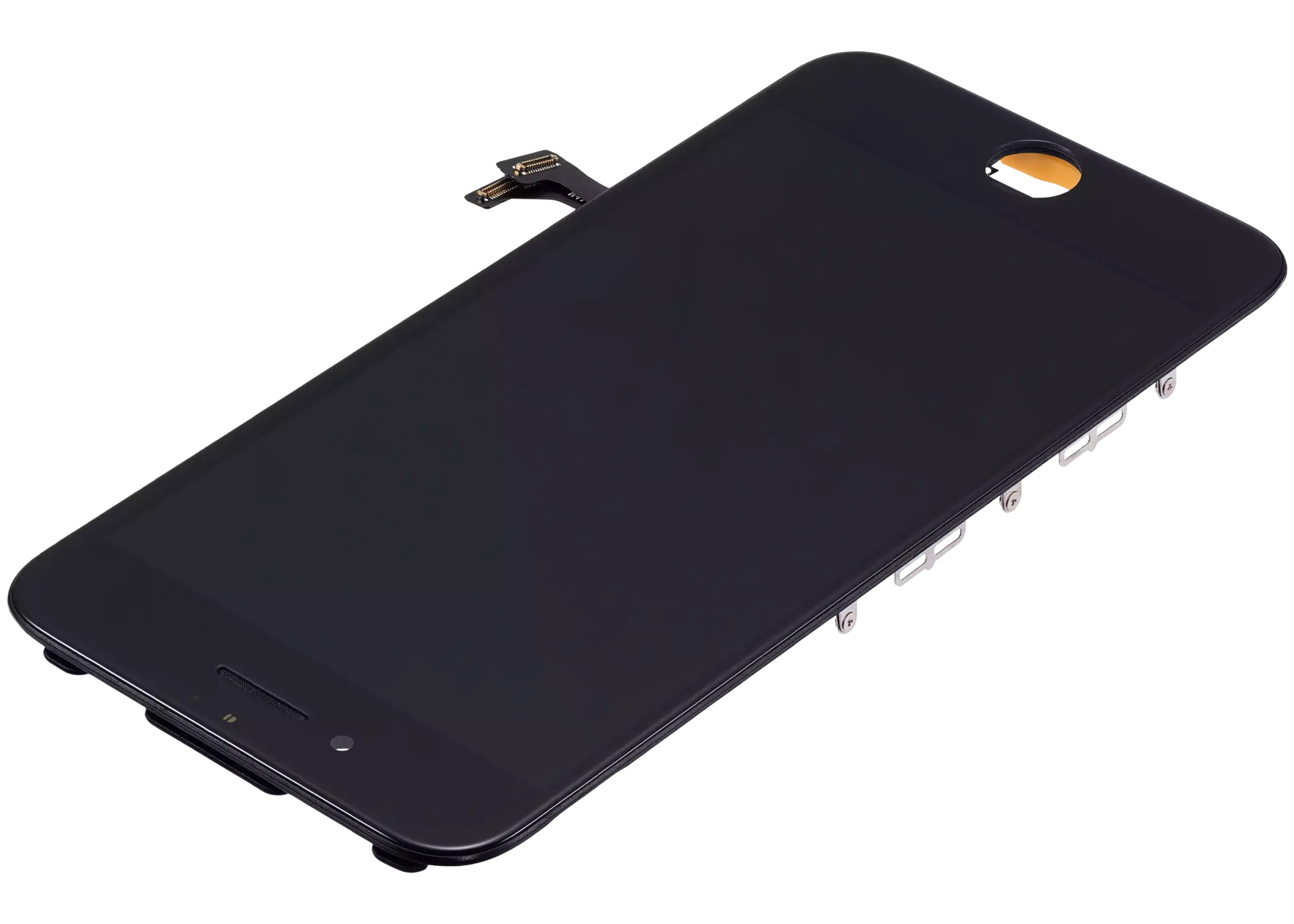 LCD Display mit Stahlplatte für iPhone 7 (Aftermarket) (Black (Schwarz)) – Bild 4